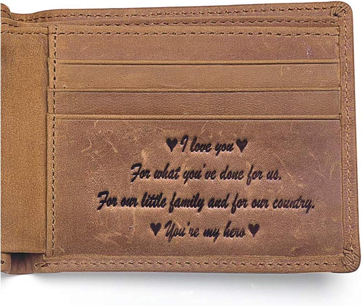 Wallet Quotes For Husband Gifts For Husband Unique Engraved Mens Wallet Husband Gifts For Christmas  Valentines Day, Personalized Gifts Genuine Leather Wallets For Men (Husband  Gifts From Wife) : Amazon.sg: Fashion