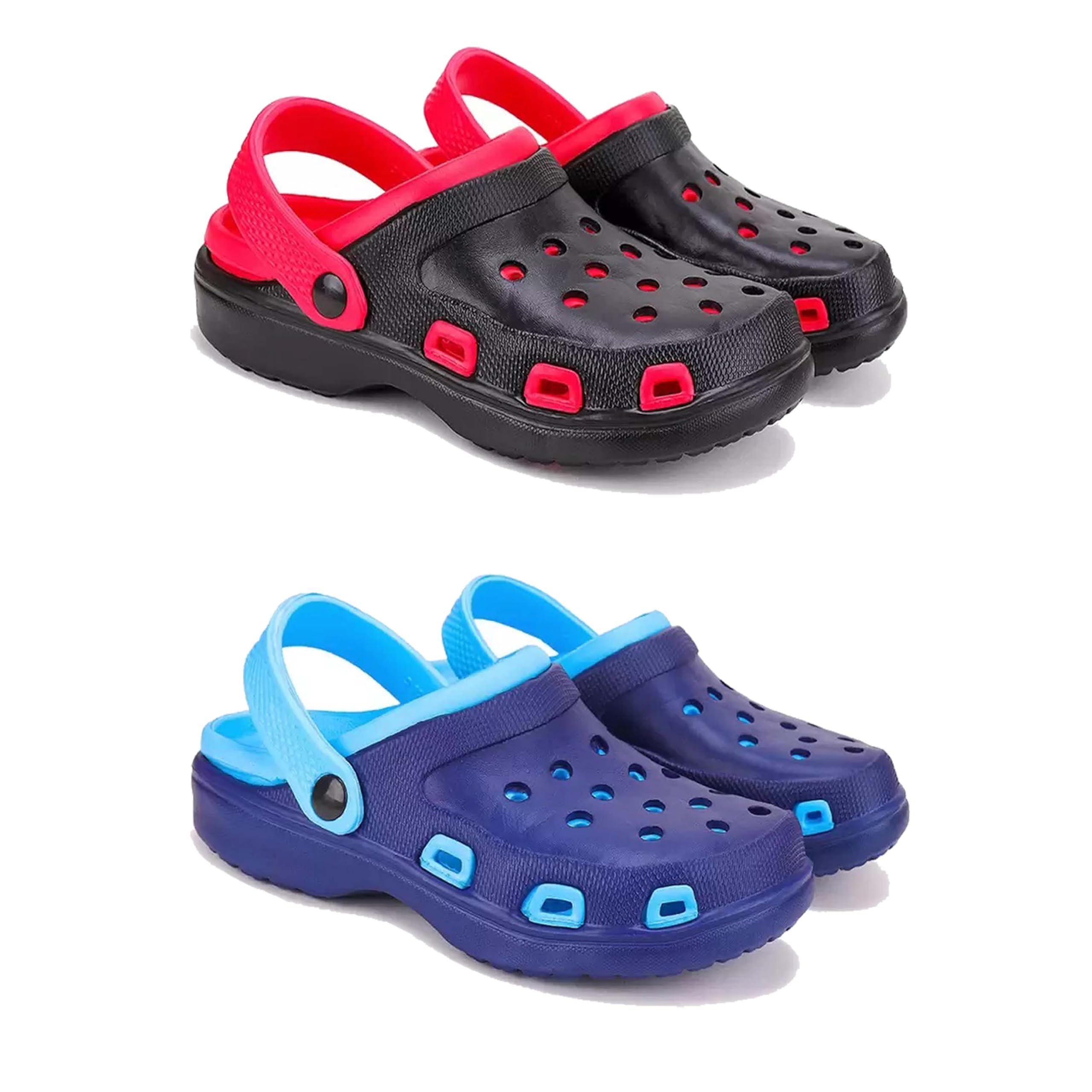 Men's Sandals Clogs| Lightweight Wear| Stylish & Easy to Wear For Men's PCV-SAN-(2-COMBO)-3017-3019