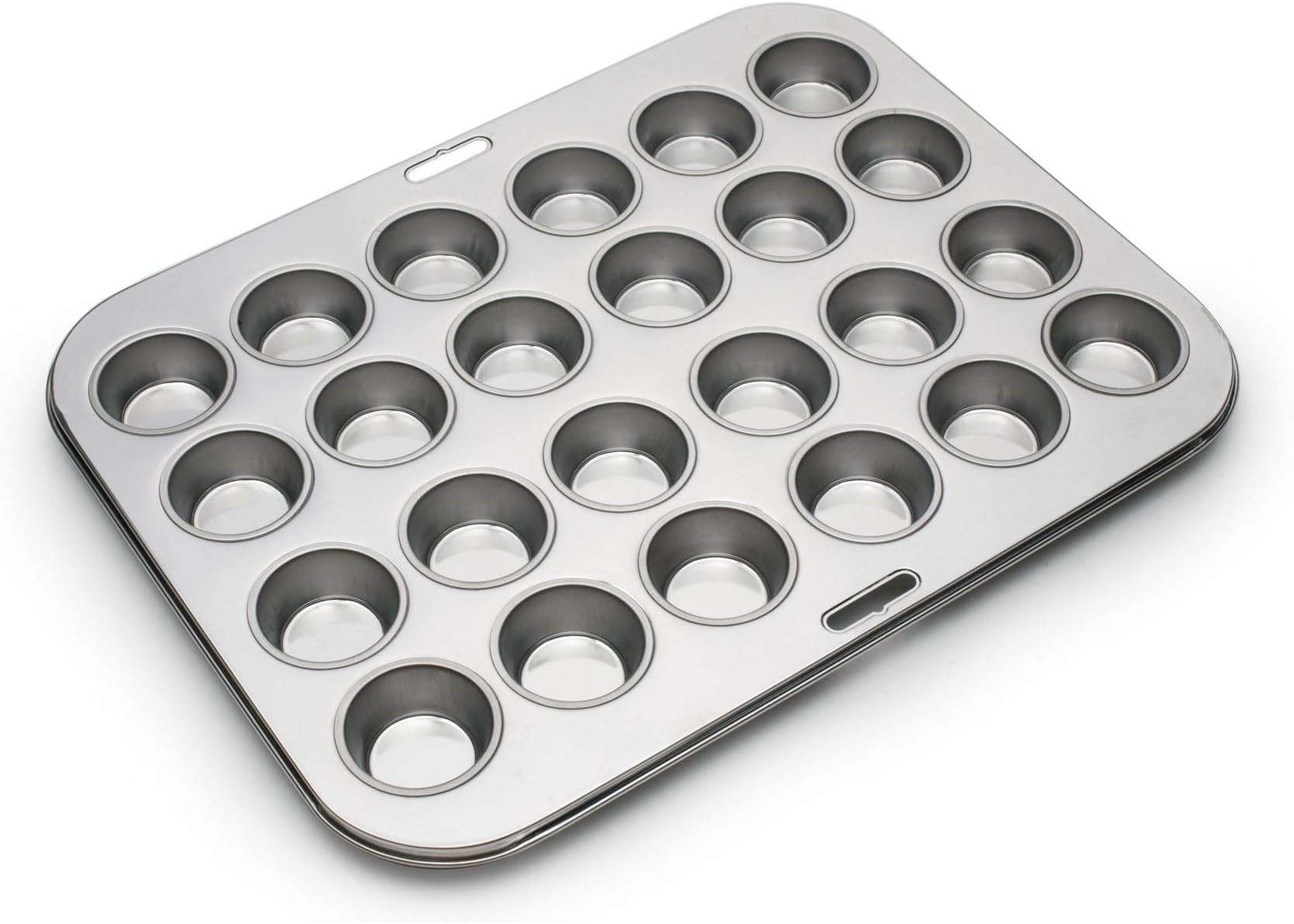 Stainless Steel Mini Muffin Pan, 24 Cup