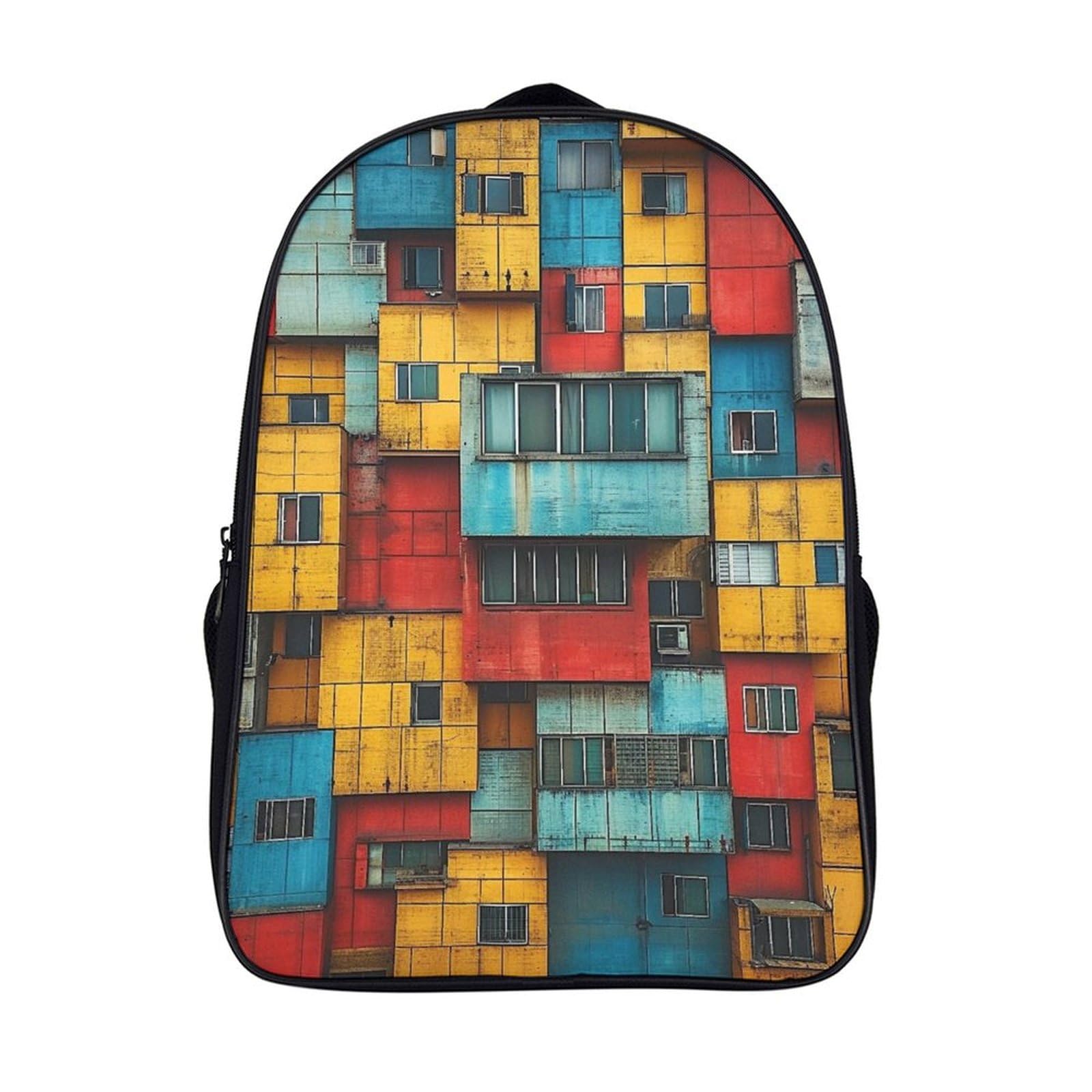 Mochila Escolar Kindergarten de Bloques de Construcción Impermeable 40x28x16cm 7