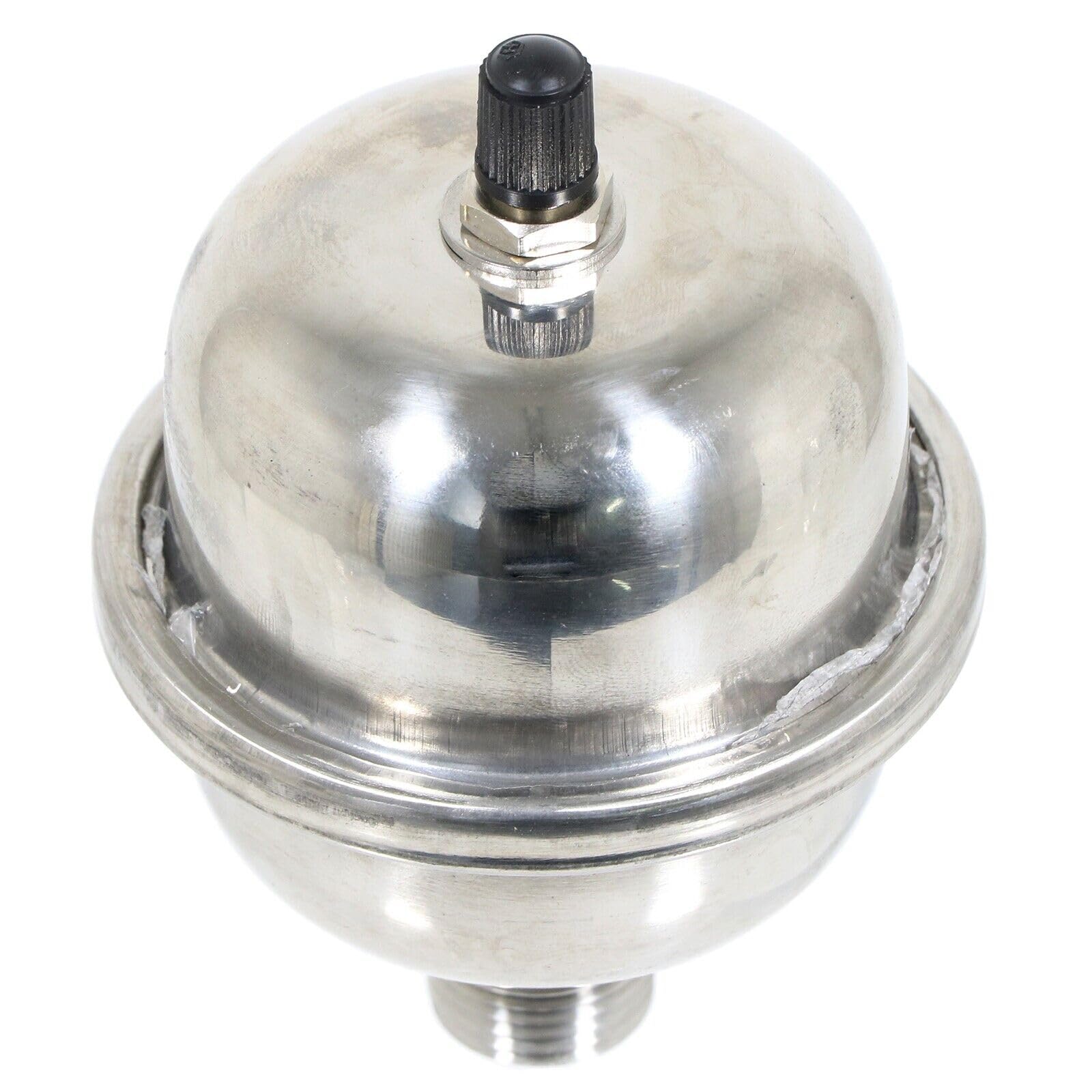 SPARES2GO Mini depósito de expansión de choque de agua potable martillo de tubo de parada de ruido (1/2 pulgada BSP, 0.5 L)