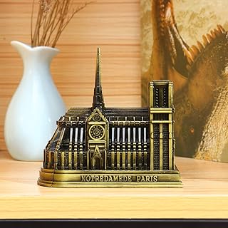 Comprar CCChaRLes Rompecabezas De Metal 3D Diy Notre Dame De Paris Modelo De Construcción Home Desktop Decoraciones De Paisajes Artesanías