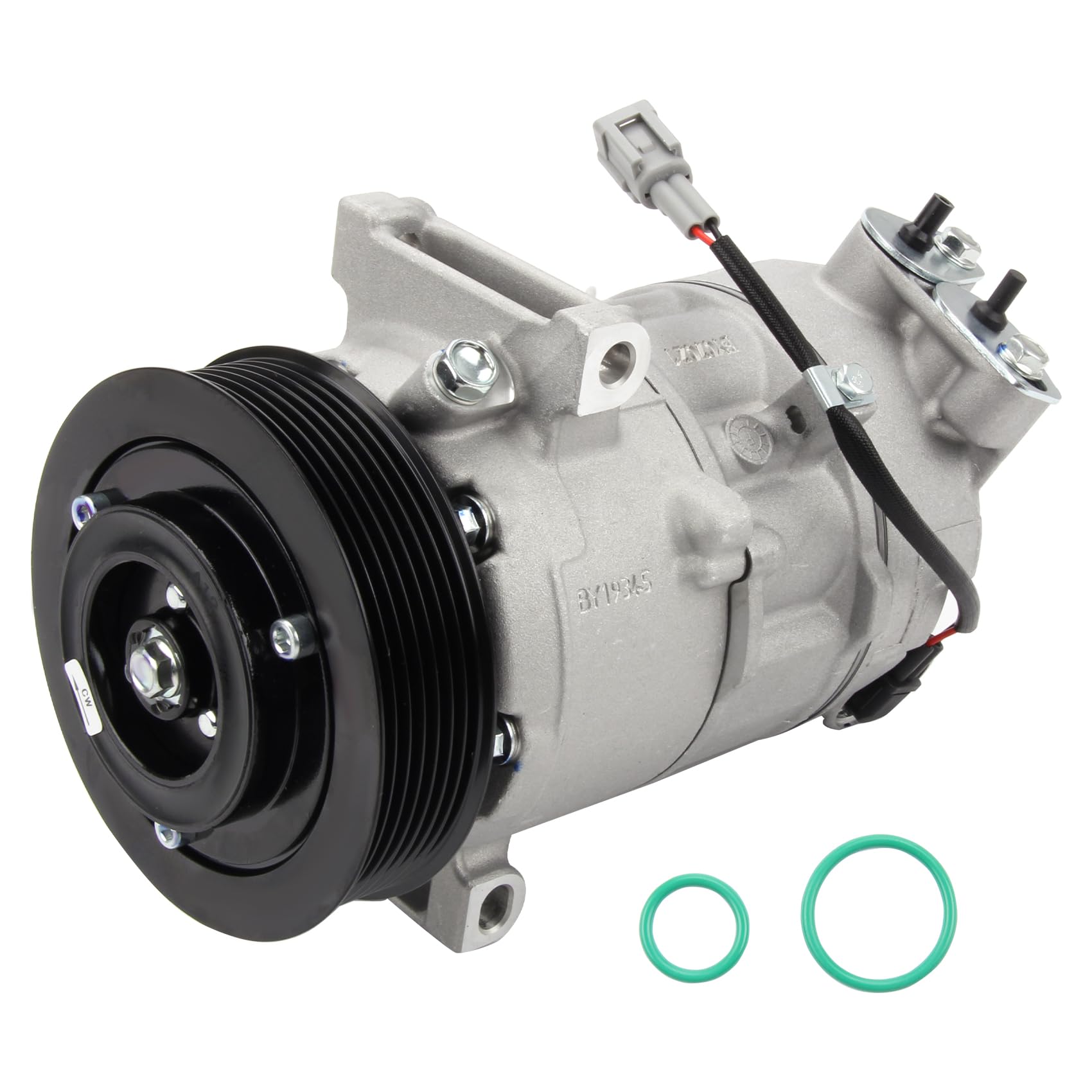 DOCAS Compresor de aire acondicionado 8200958328 compatible para Renault Grand Scénic 3 Megane 3 CC Scénic 3 1.4 16V 1.4 TCe 2.0 dCi 2009-2016