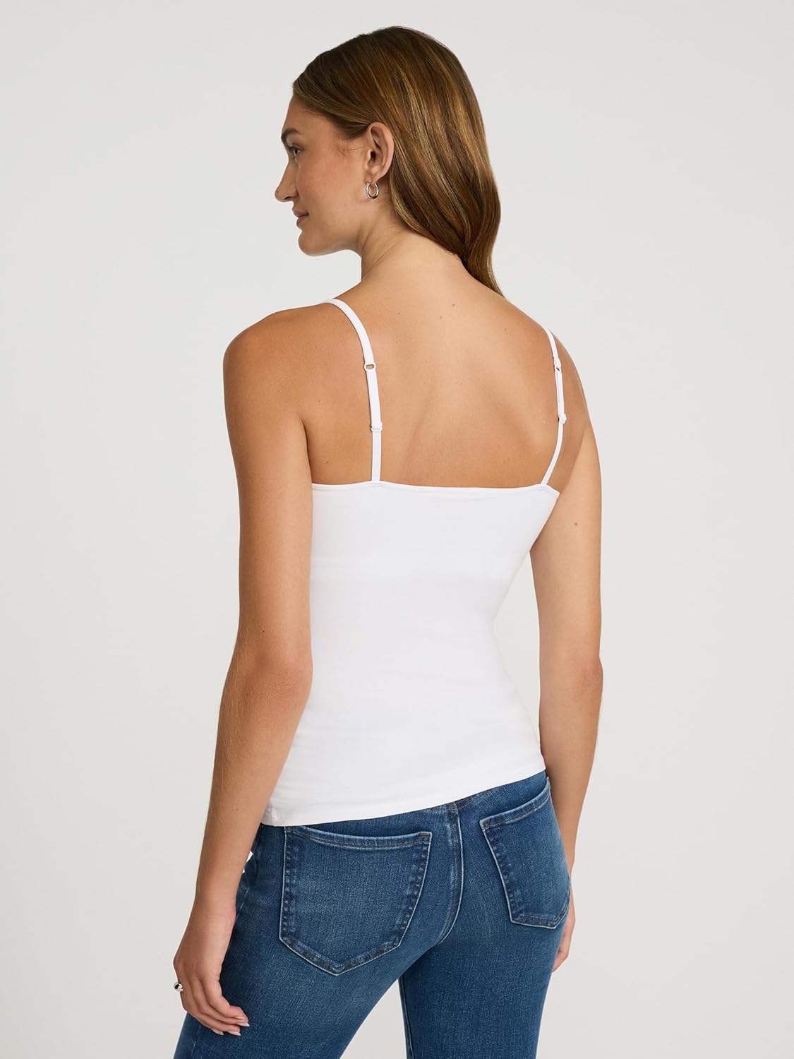 EXPRESS Women’s Best Loved Bra Cami – Built-in Shelf Support, Stretch Cotton, Adjustable Straps