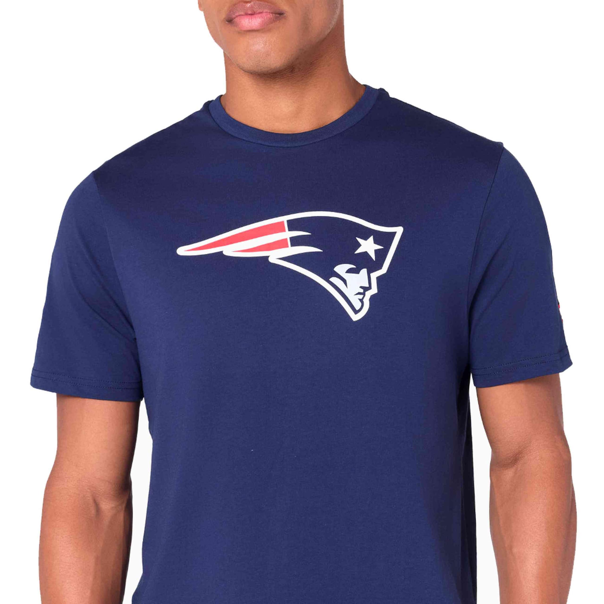 New Era New England Patriots NFL Team Logo Blue T-Shirt