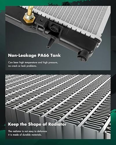 Miniatura 6 de SCITOO 2777 Radiador de repuesto para Subaru 2016-2017 para Subaru para Crosstrek 2009-2013 para Subaru para Forester 2008-2016 para Subaru para