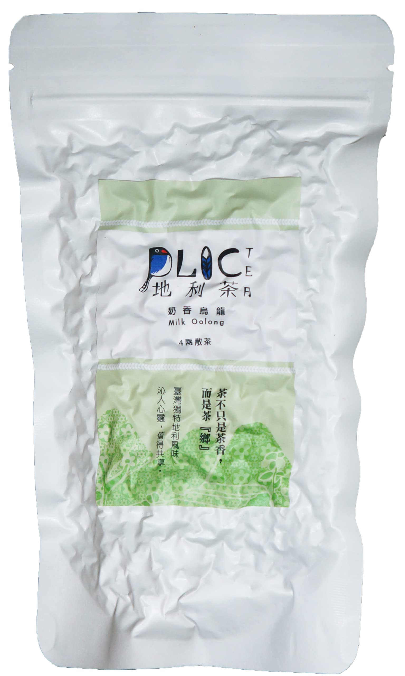 DLIC TEA Tajwan Mleko Jinxuan Oolong 150g Zielony Oolong Herbata Oolong Wysokogórski Torebek Kraft z Zamkiem Błyskawicznym