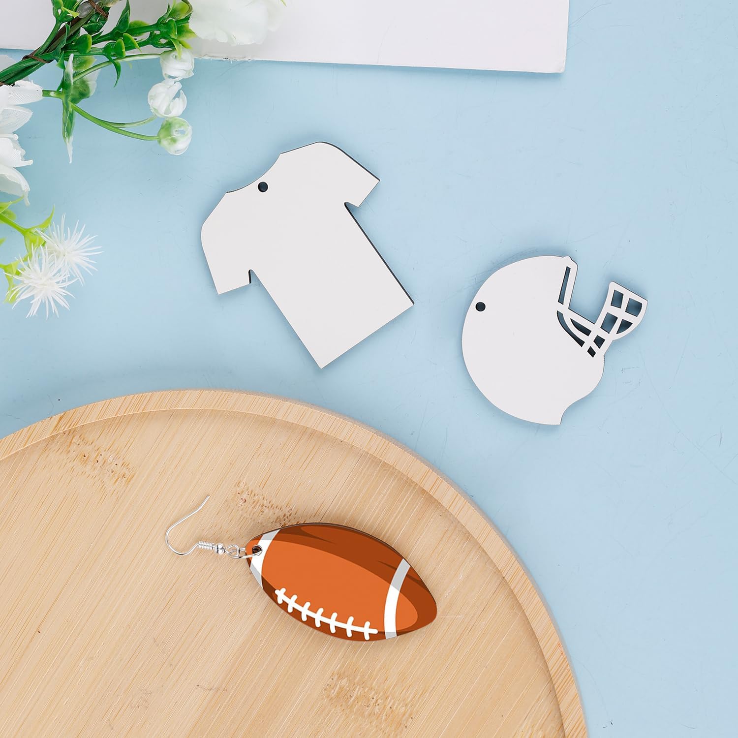 36pcs Sublimation Earring Blanks, Double-Sided Sublimation Jewelry Blanks