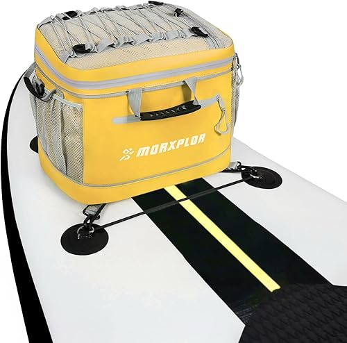 Miniatura 15 de Bolsa impermeable de PVC para cubierta de paddleboard, 40 latas Sup Deck Cooler Bag,Bolsa enfriadora para paddleboard,Bolsa térmica para lonchera