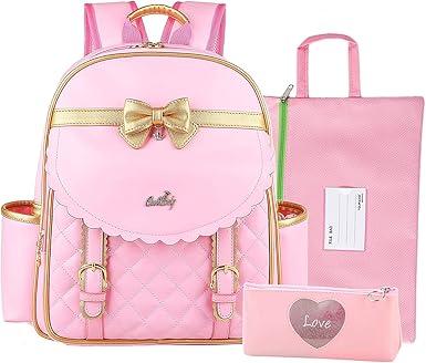 leather kids backpack