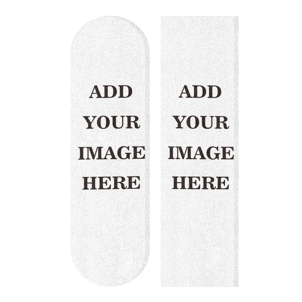 Mnsruu Custom Skateboard Grip Tape,Add Your Photo Longboards Griptape Anti Slip Scooter Griptape Sand Paper Sheet Sticker 9" x 33"