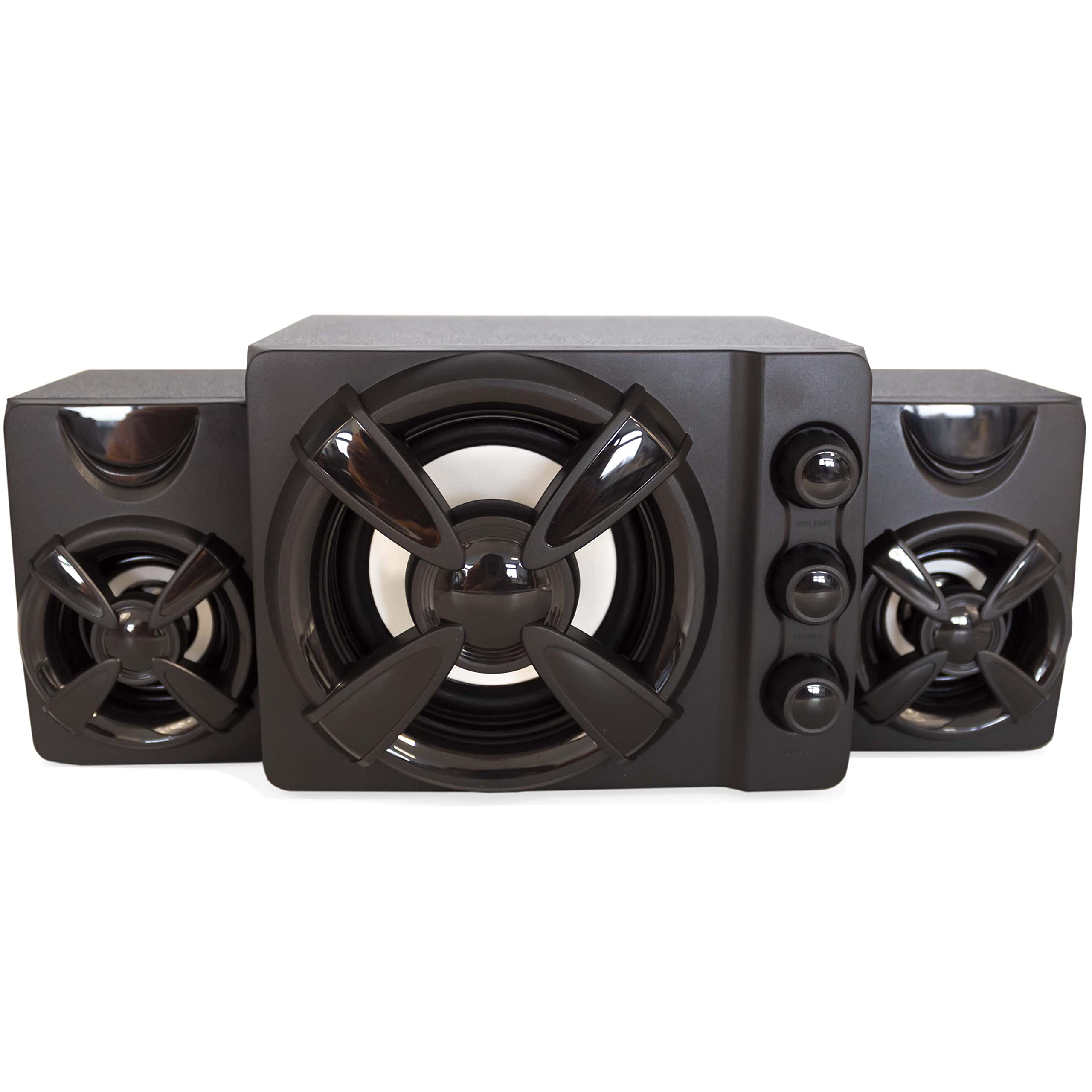 SIMPLETEK Mini Impianto Audio 11W Gaming Per PC Bluetooth | RGB Speaker Altoparlanti