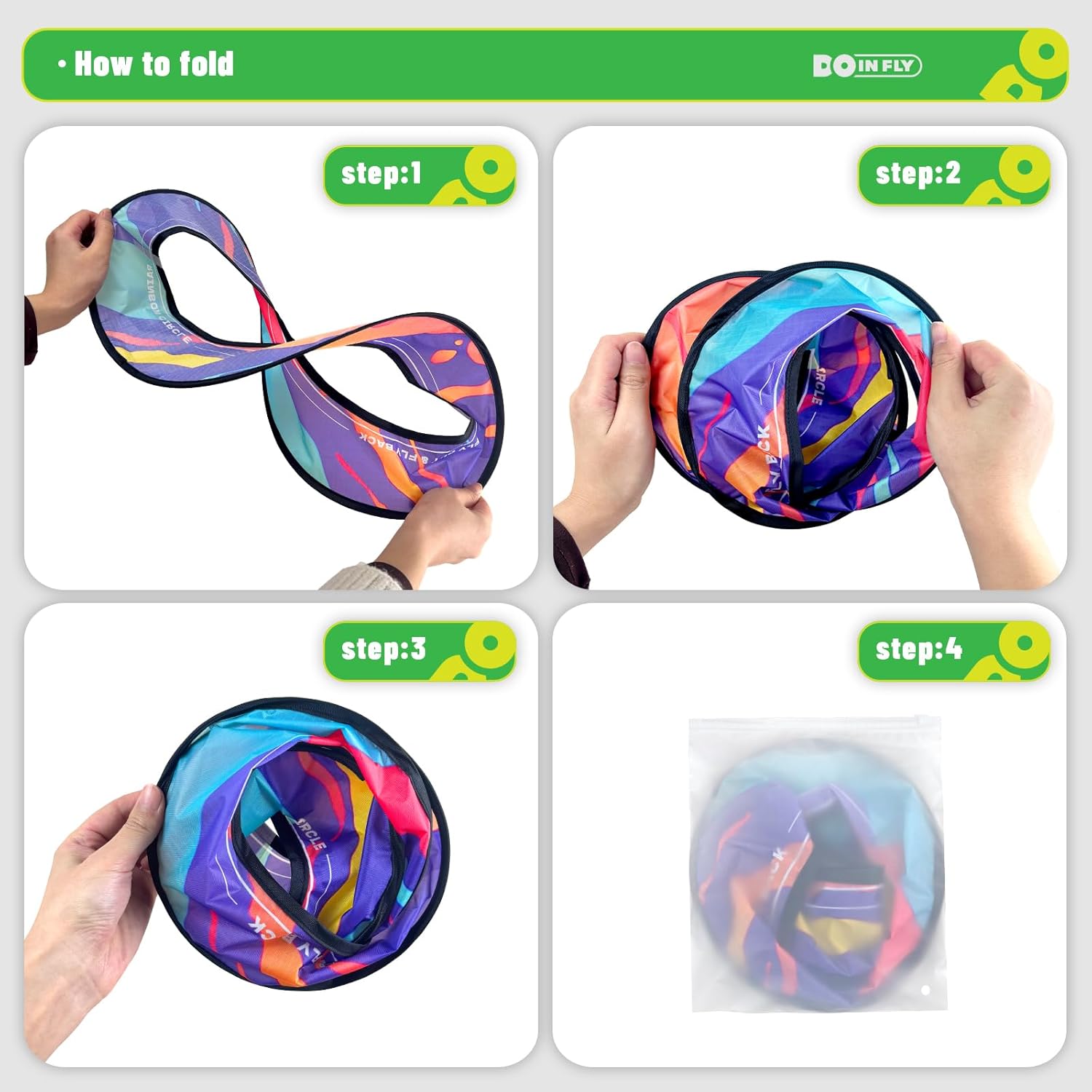 Doinfly【3-Pack Professional Flying Toys - Ultra-Stable & Long Distance Sport Flying Equipment for Outdoor Games, Pool, Beach, Backyard Fun | Adults & Kids Family Toy (Gradient Series)