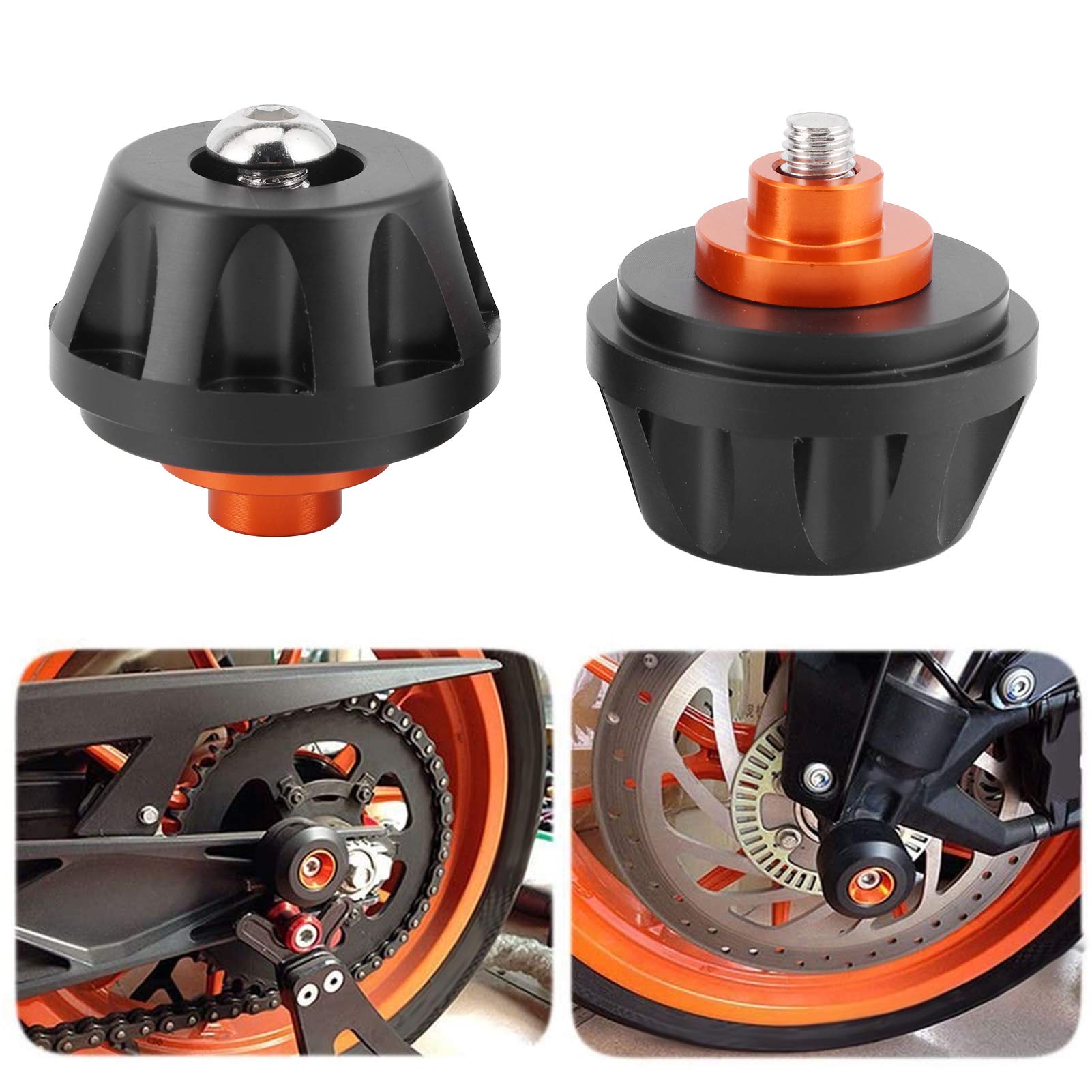Motorrad Rahmenschieber – Universeller Sturzschutz Aus Aluminium, 10 Mm Befestigung, In 5 Farben Erhältlich