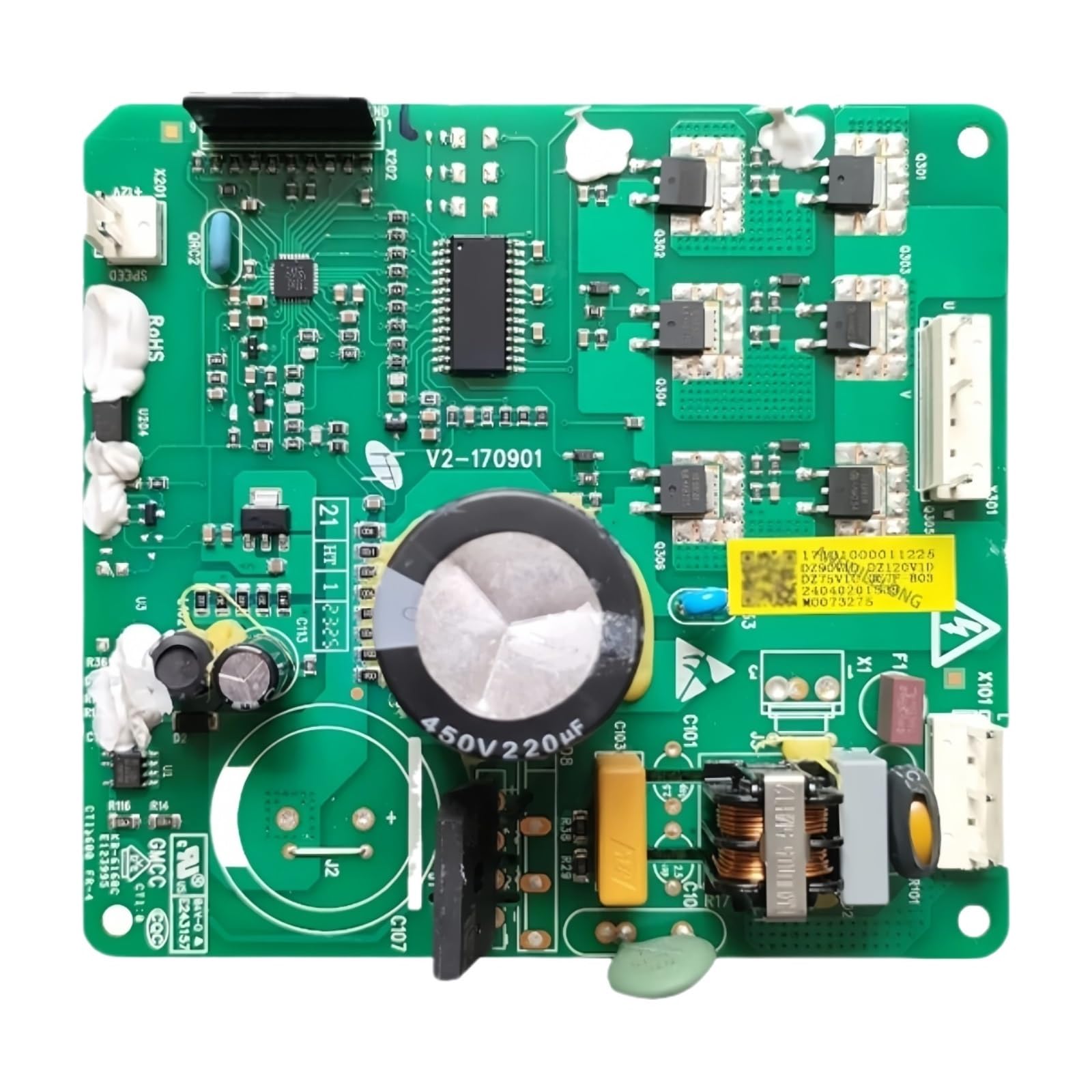 Refrigerator Inverter Board , Compatible With Midea BCD-536WKPZM