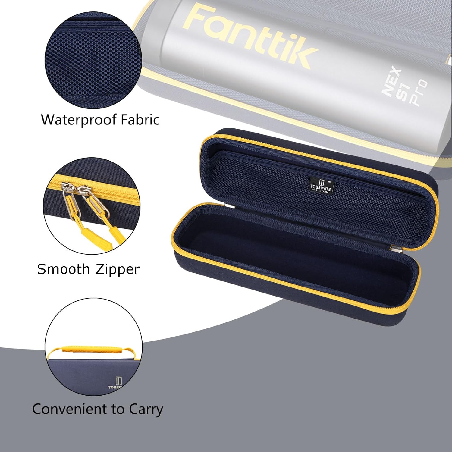 Tourmate Hard Storage Case for Fanttik Electric Screwdriver S1 Pro 3.7V (Only Case)