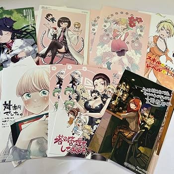 ★イラストカード ポストカードいろいろ★マンガ アニメ コミックス特典 全20枚 Amazon.co.jp: マンガ特典ポストカード7種類 13枚セット