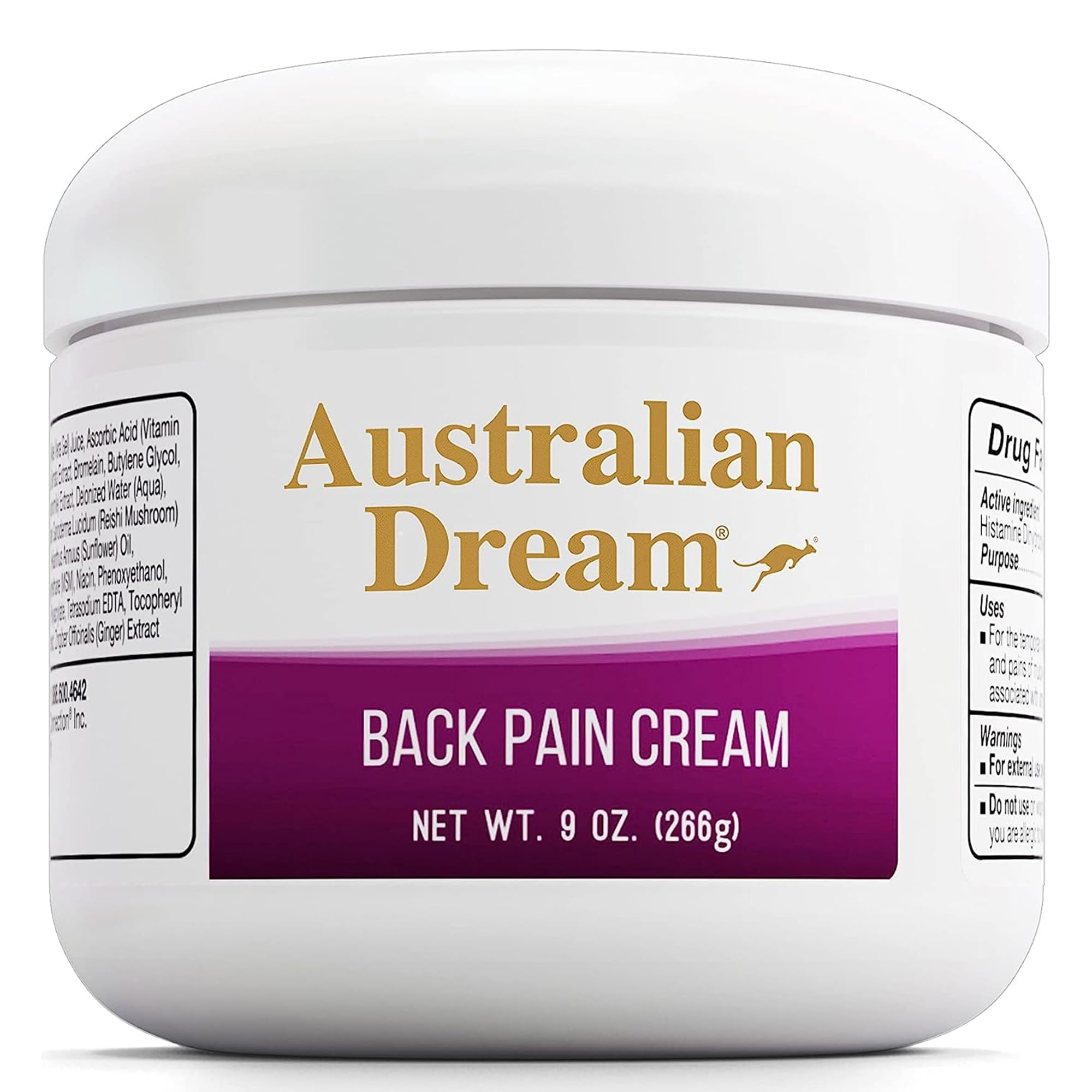 Australian Dream Back Pain Cream