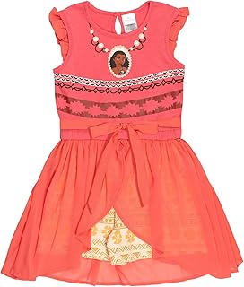 Princess Girls Romper With Skirt Overlay Toddler to Big Kid