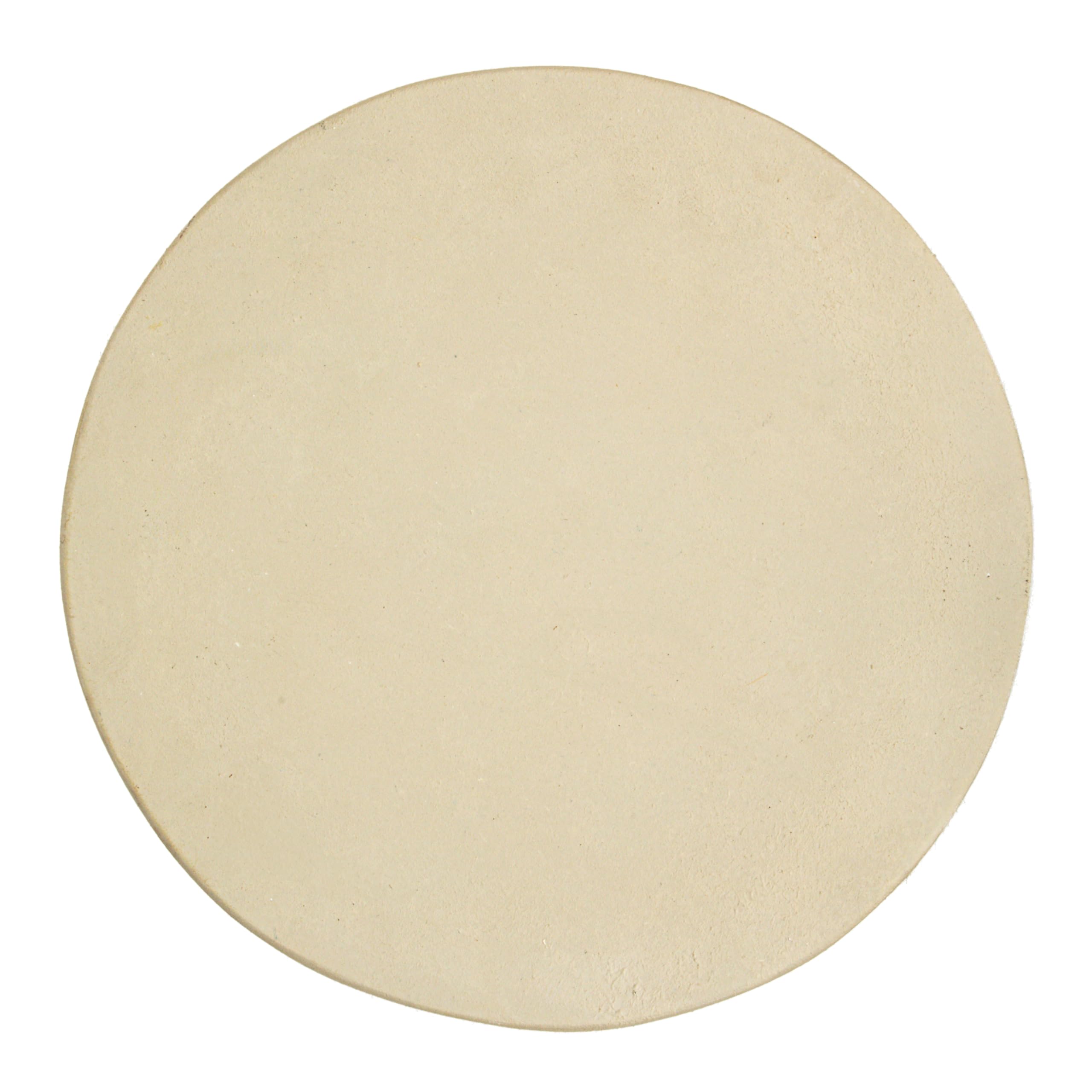 Creative Co-Op Magnesium Oxide Side Table, Cream