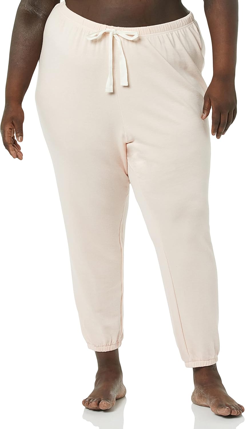 Amazon Essentials Women's Pajama Jogger - Lightweight Lounge Terry, Plus Size - Image 3