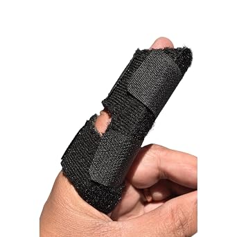 HEALTHANDWEALTHTM Universal Finger Mallet Splint Deformity and Comfortable and Excellent Grip