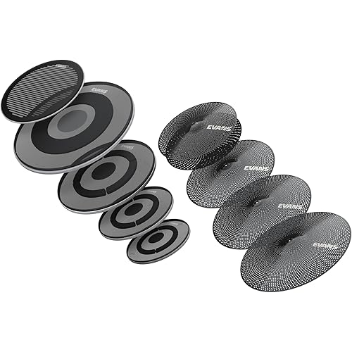 Evans Drum Heads - dB Drum Head Rock + 14" 22" and dB Cymbals Pack