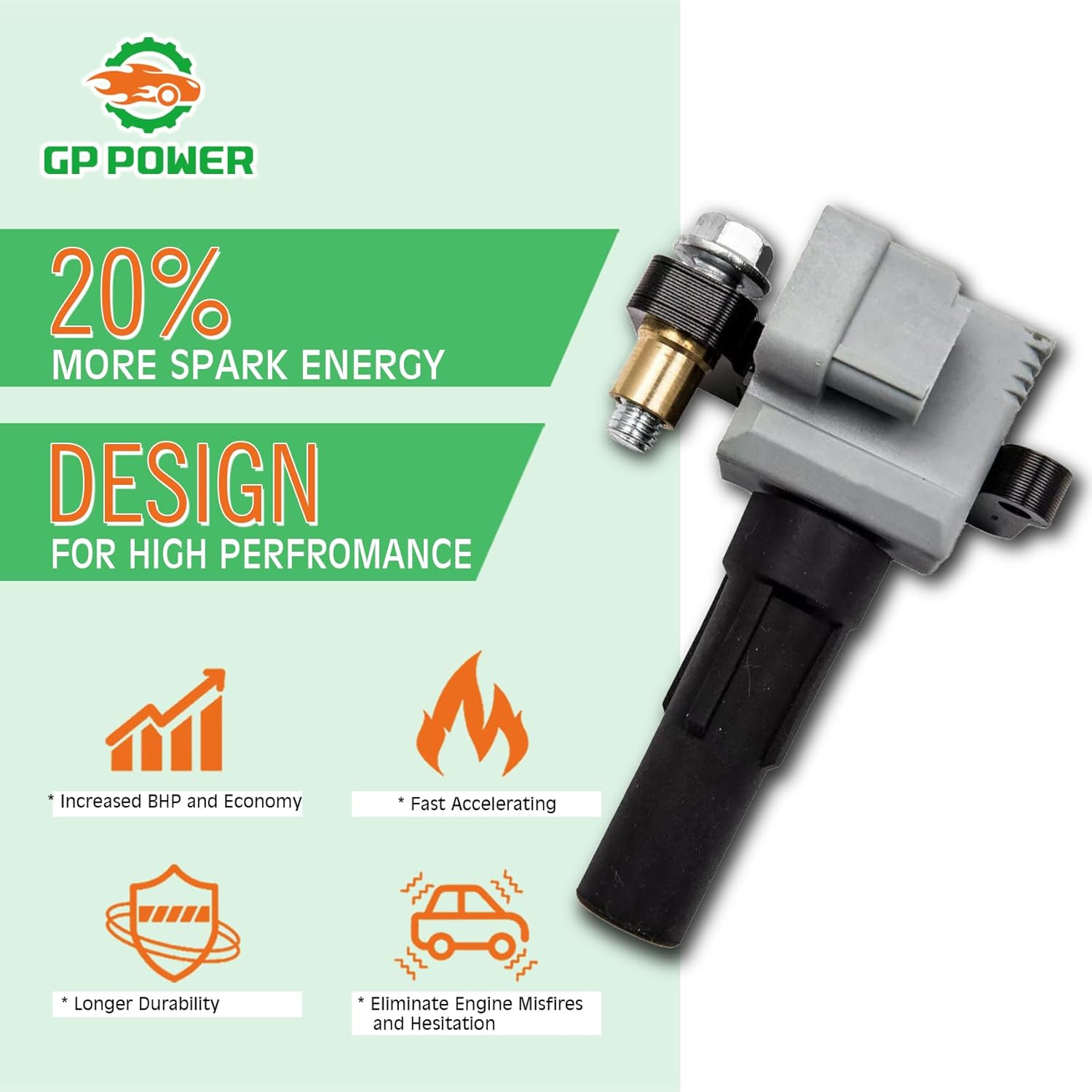 Ignition Coil Pack Set Of 4 Compatible With Subaru Baja Forester Impreza Legacy Outback WRX 2.5T H4 EJ25 Replacement For 22433-AA540 UF508 UF567