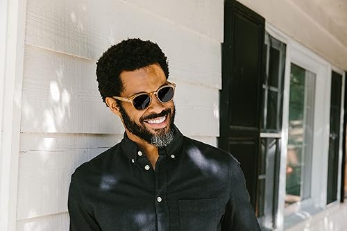 Miniatura 6 de Peepers by PeeperSpecs Lentes de sol redondos bohemios, polarizados ámbar, sin corrección, 47 + 0