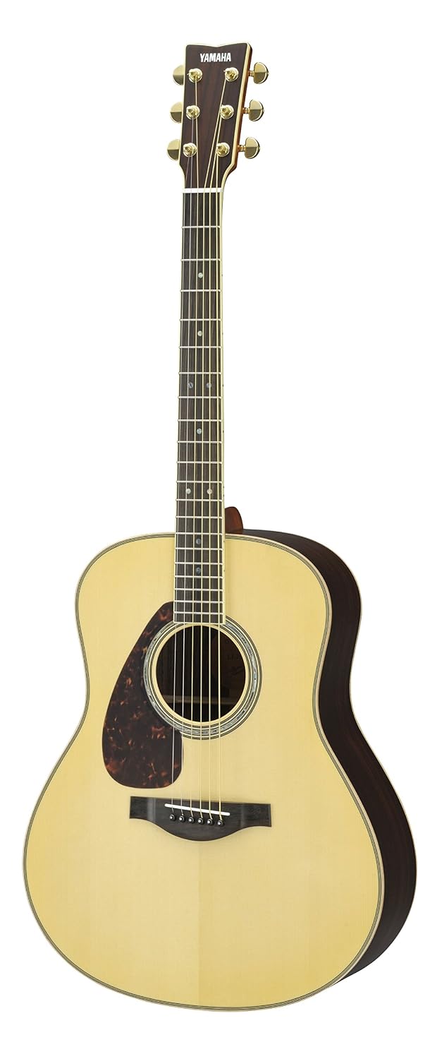 Yamaha L-Series LL16 Left Handed Acoustic-Electric Guitar with Gig Bag - Natural