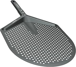 Gozney Venture Placement Peel for 12" Pizzas, Designed for Tread Oven & Work W/All Gozney Ovens, 100% Aluminum, Fully Perforated Blade