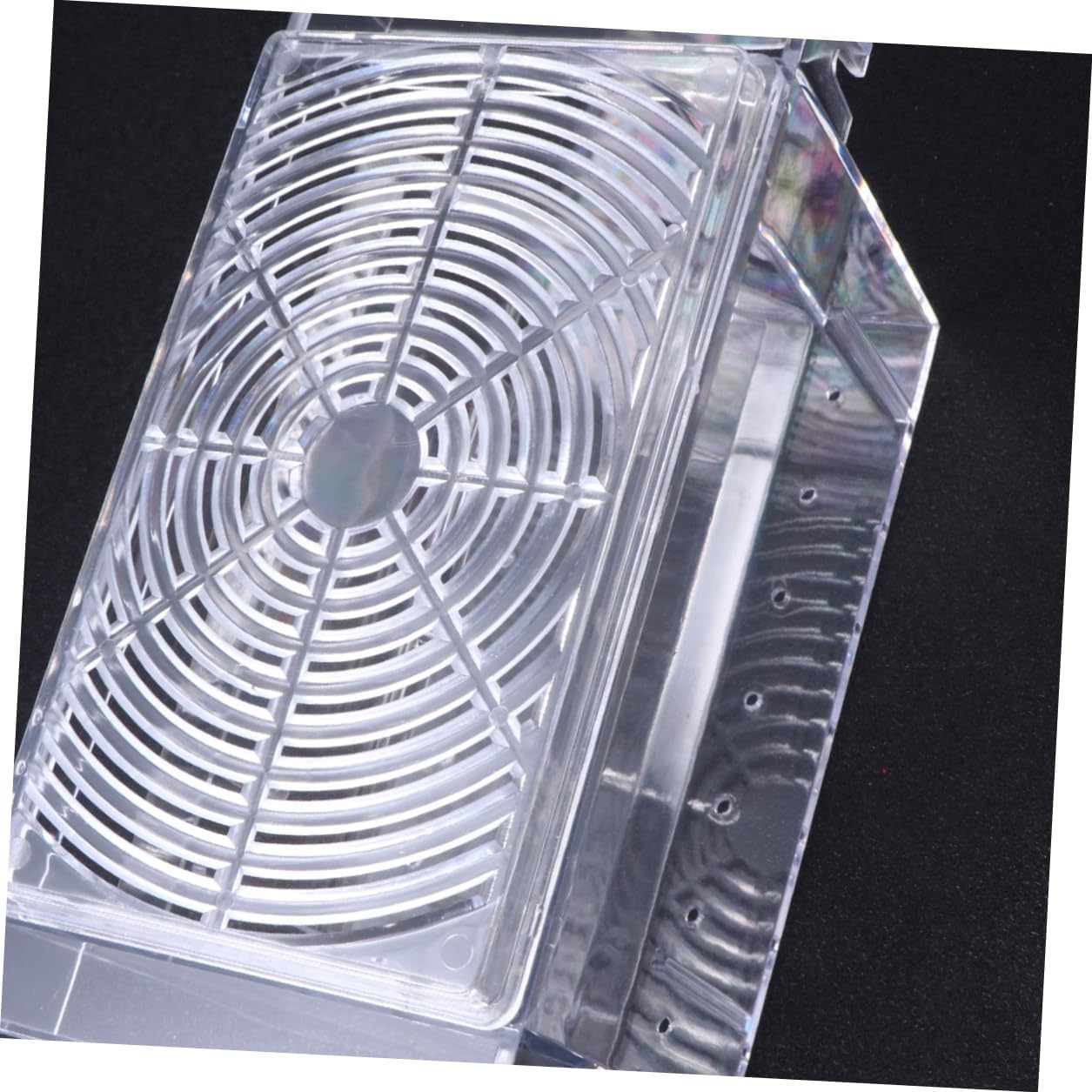 Fish Tank Breeding Box Acrylic Isolation Hatchery Tank with Removable Divider for Aquarium Fish Breeding and Fry Hatching