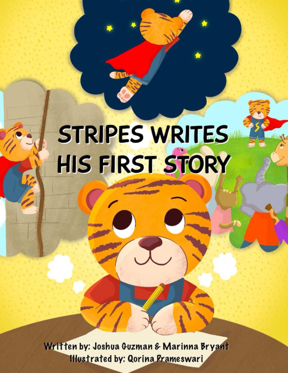 Stripes Writes His First Story