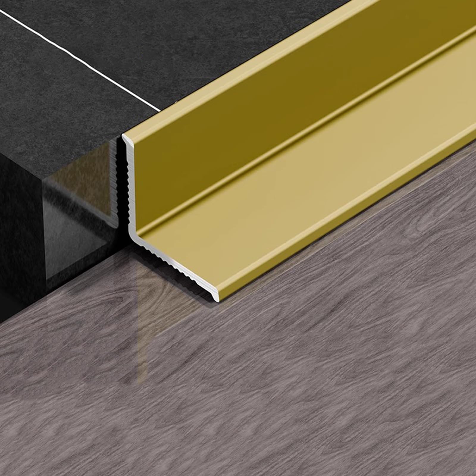 90 Cm Listwa Ścienna Ze Stopu Aluminium, 3 Sztuki Zabezpieczenia Krawędzi Do Wewnętrznych Narożników Sufitu, Solidne Osłony Narożników Ściennych O Wyraźnych Liniach(Matte Orange Gold,30x30mm)
