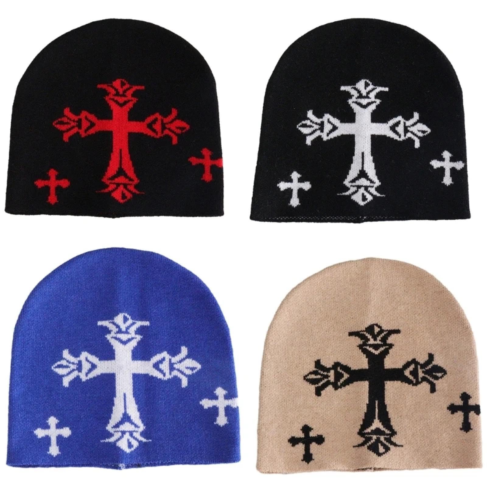 Gorros De Punto para Sombrero Tejido Beanie Sombrero De Calavera Niños Niña Hiphop Gorro Sombreros De Gorra