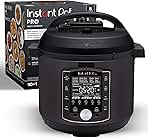 Instant Pot Pro (8 QT) 10-in-1 Pressure Cooker, Slow Cooker, Rice/Grain Cooker, Steamer, Sauté, Sous Vide, Yogurt Maker, Sterilizer, and Warmer, Includes App With Over 800 Recipes, Black