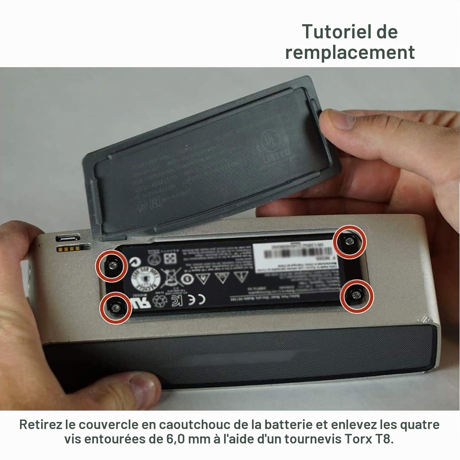 DuraPro 061384 Batterie pour haut-parleur Bluetooth Bose SoundLinkMini One 061385 061386 063404 063287 Series
