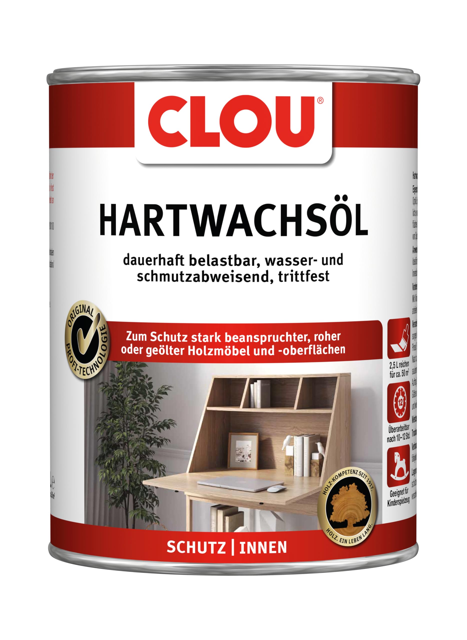 Clou Hartwachsöl farblos