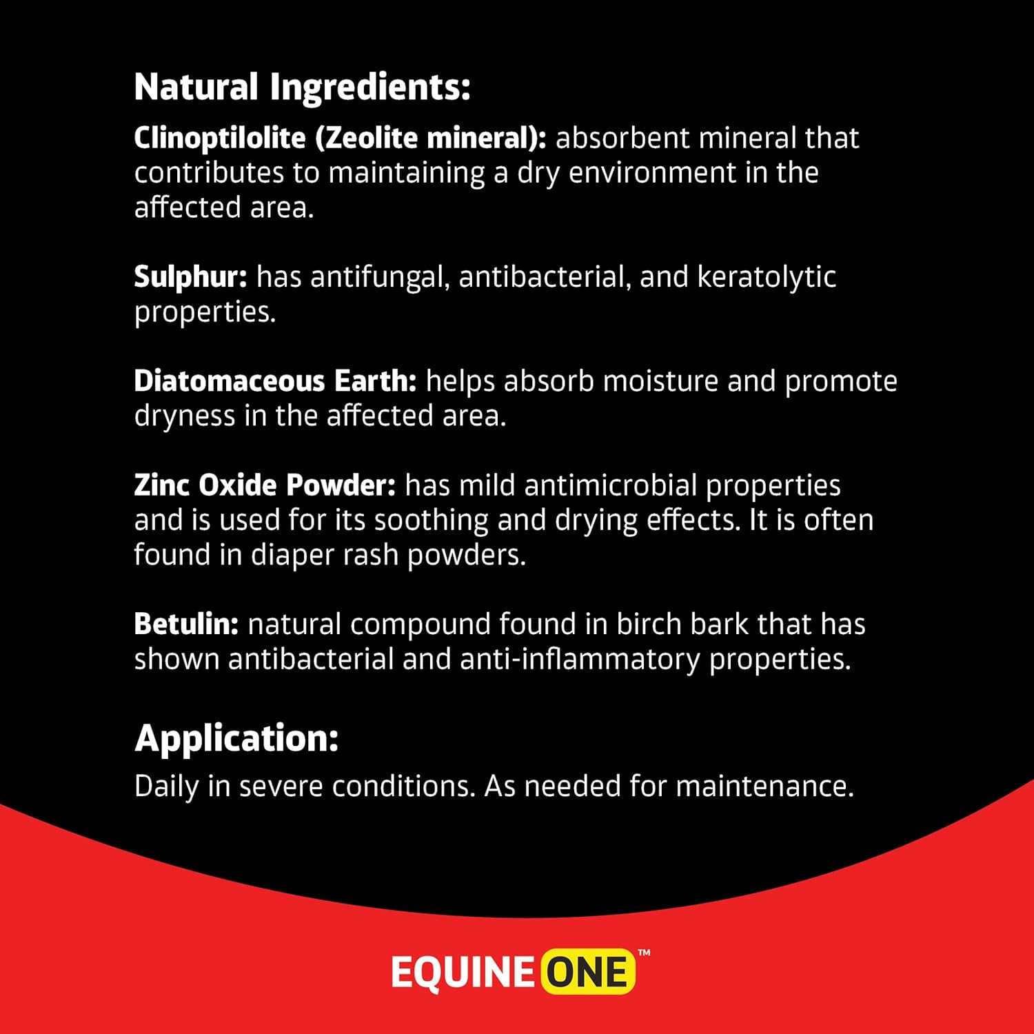 EquiCoat - Coat Powder for Horses - Itching | Irritations | Parasitic infections | Rain Rot - All Natural Ingredients (7oz)