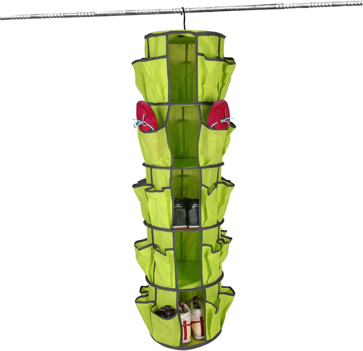 LOHAS 5Tier Smart Carousel Organizer, Hanging Organizer, Shoe Bag