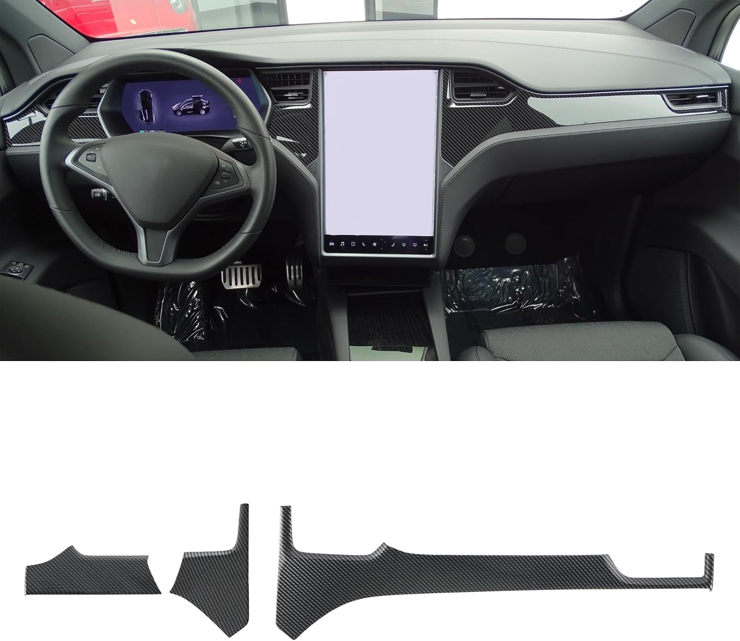 Dash Trim for Model S 2012-2020 for Model X 2016-2020 image 2