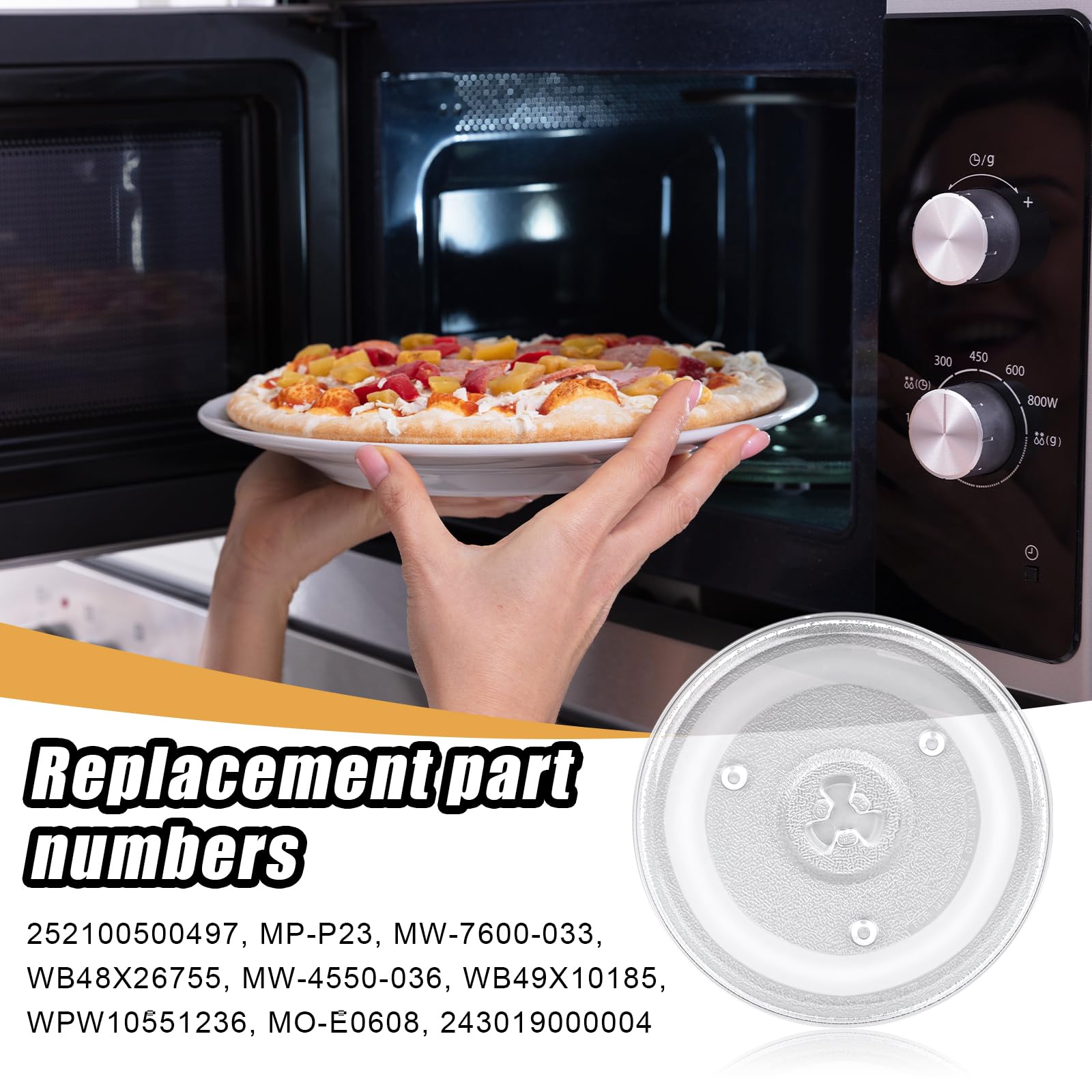 Amazon.com: 10.6in Microwave Glass Turntable, Microwave Glass