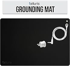 Anti-Static Grounding Mat for Grounding - Reduces Stress and Fatigue - Anti-Fatigue Earth Sink - EMF Protection for Wellness in Office and Workstation
