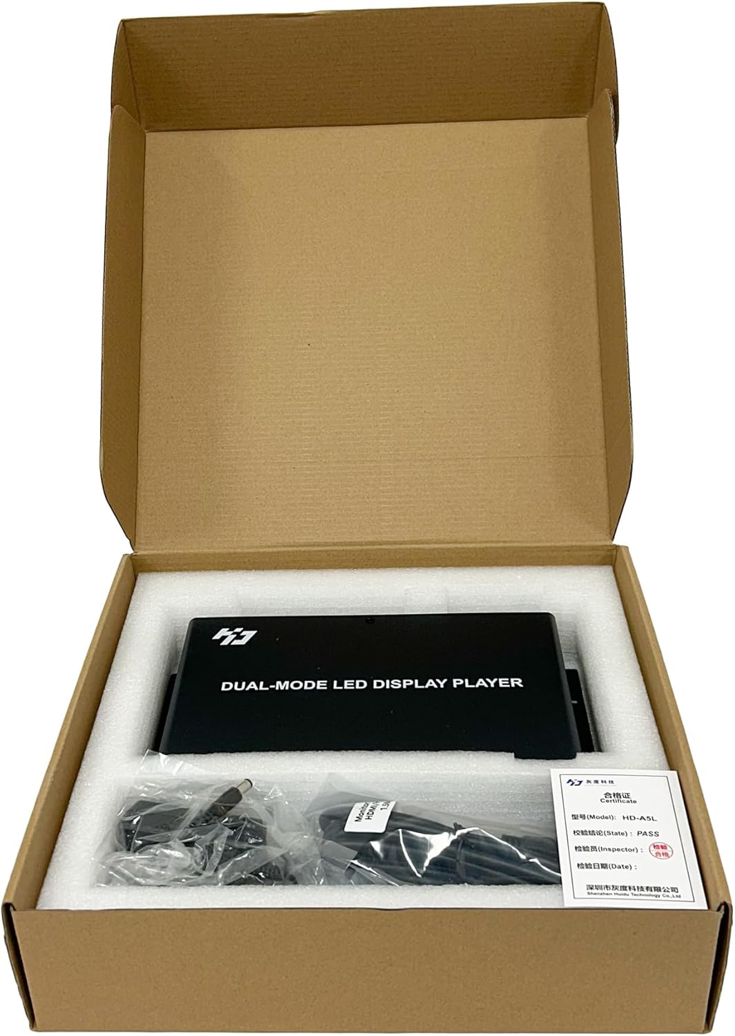 Huidu HD-A5L LED Media Player | Upgrade of HD-A4L | Synchronous & Asynchronous Digital Signage Controller for High-Resolution LED Displays, Video Walls, Digital Menu Boards, and Outdoor Signs