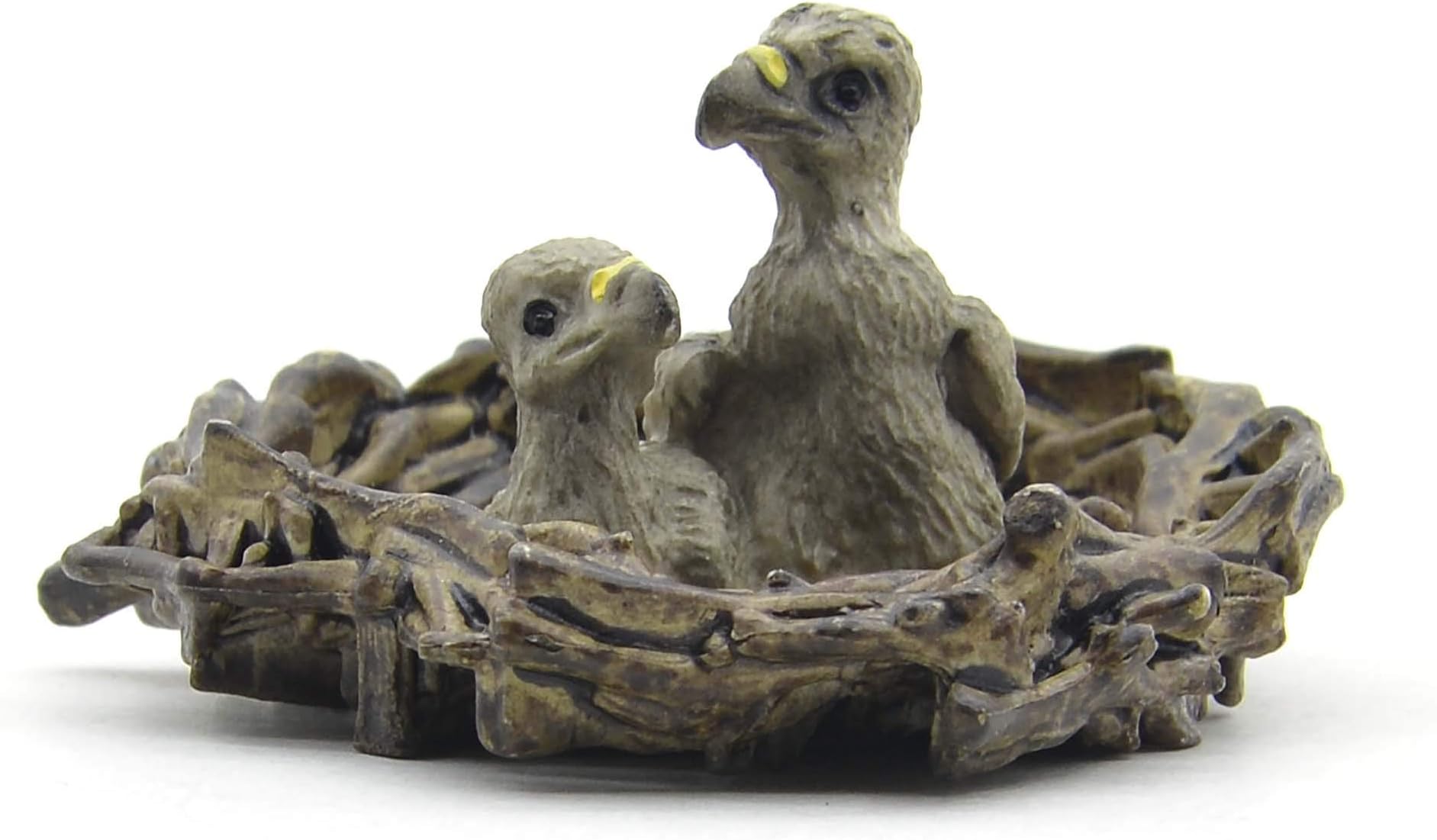 Kolobok – Safari Animals Action Figures – Eagle Cubs Nest – Toy Bird - Zoo Animals
