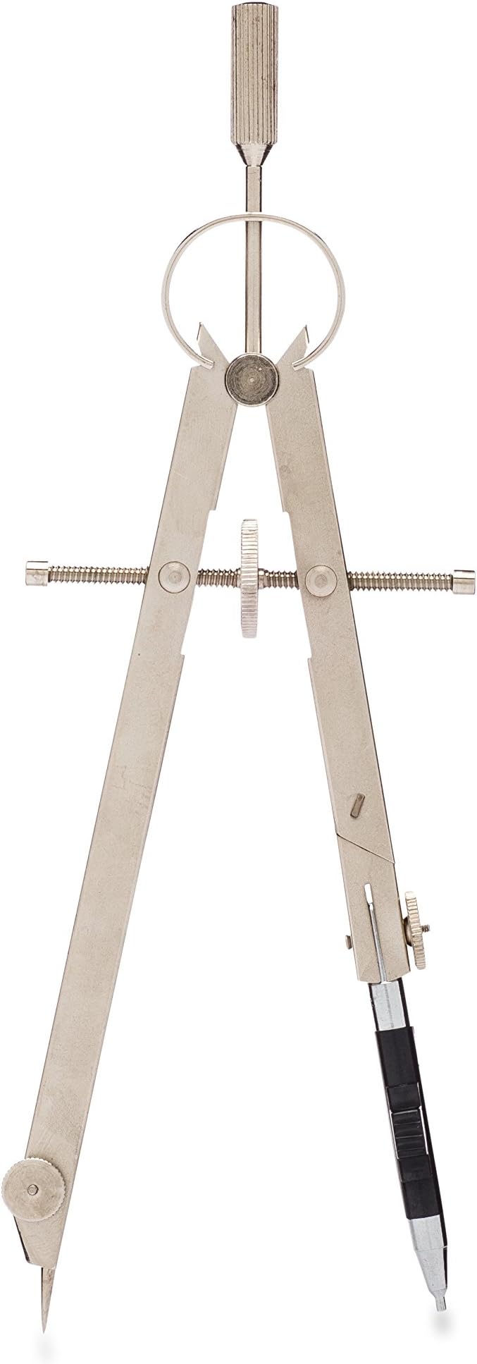 Pickett Professional 6 Inch Knee-Joint Compass with 5mm Lead Pencil Attachment, 1 Each (417N)