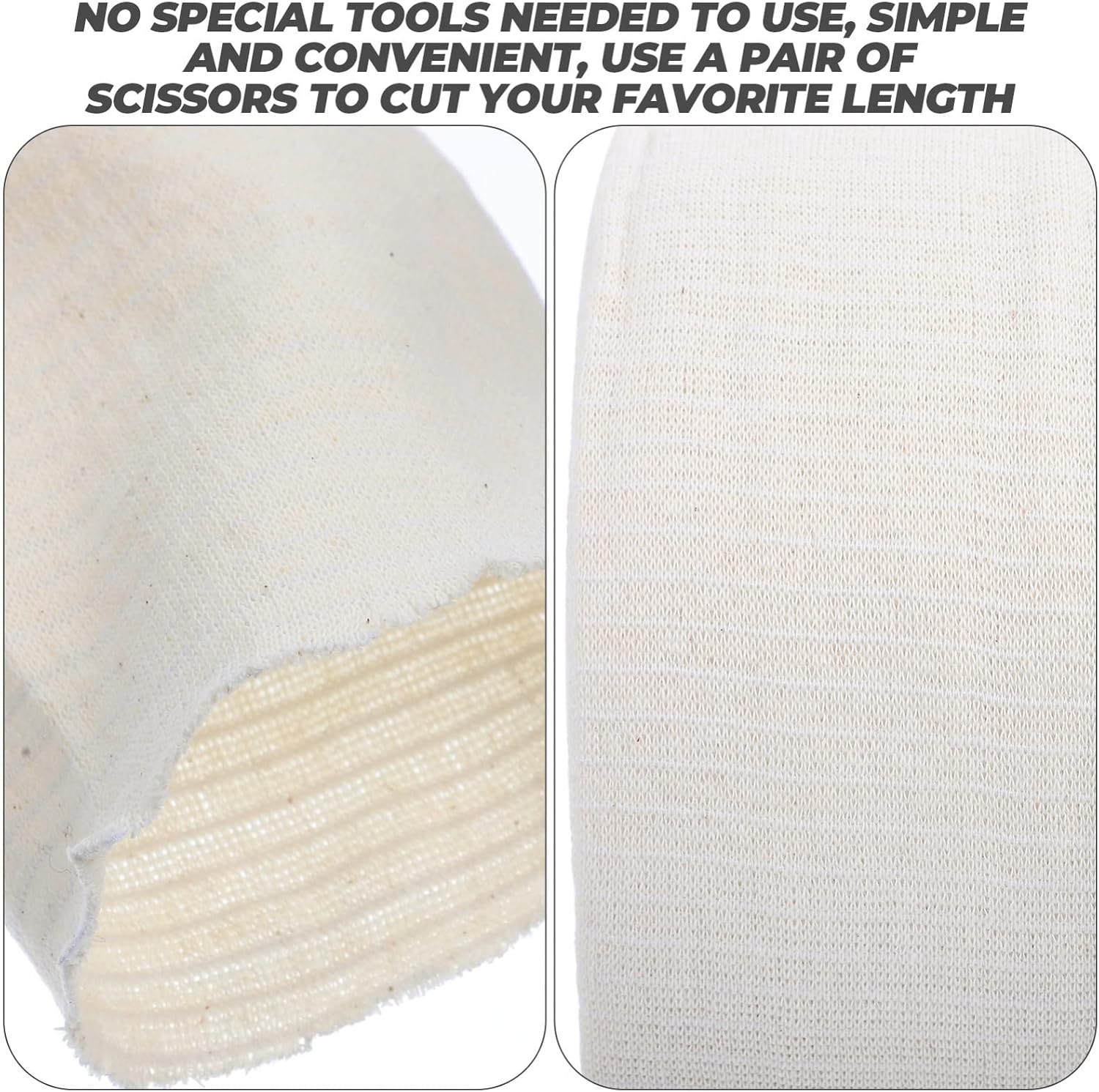 Tubular Cotton Stockinette 1 Roll Beige Cotton Sleeve for Dressing