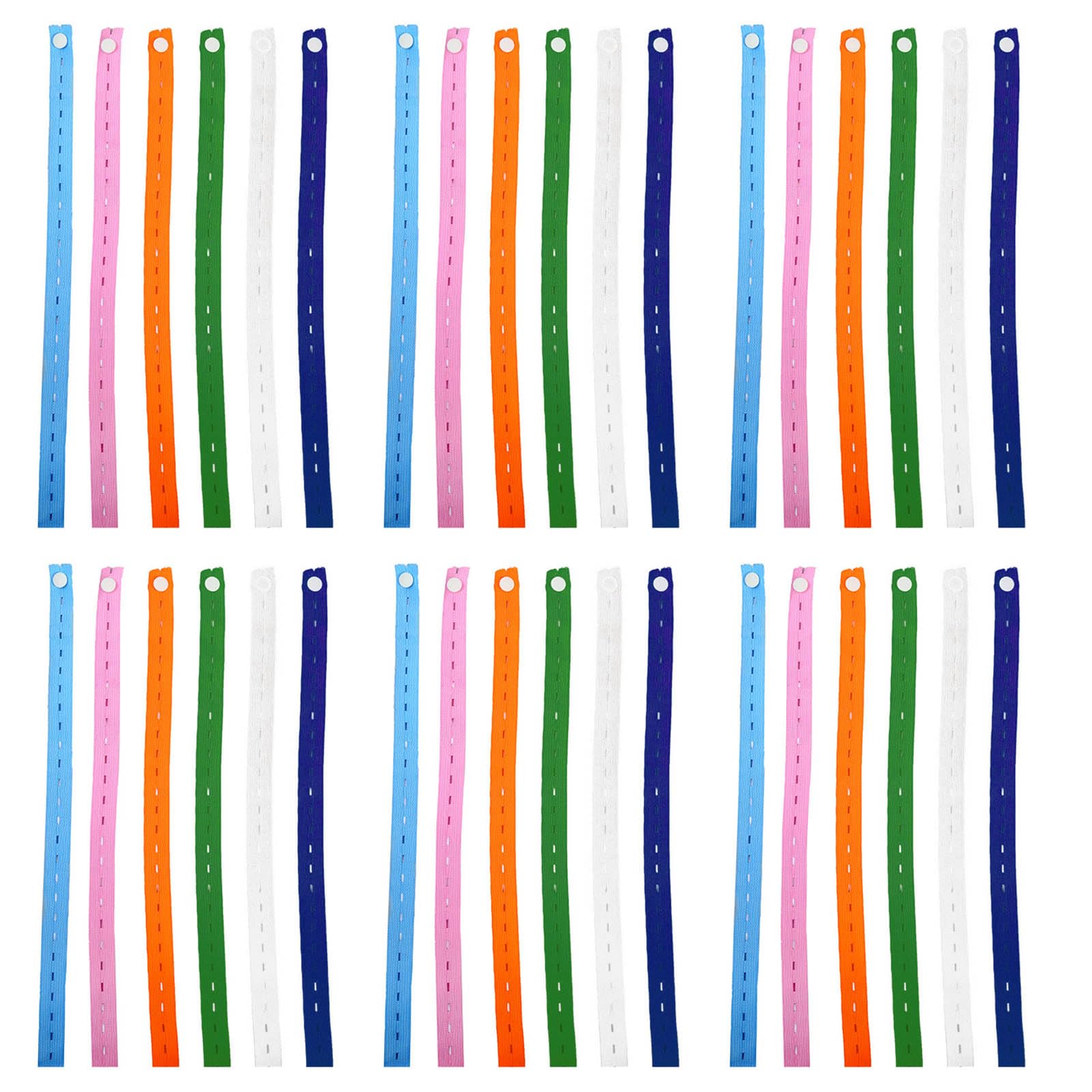 Rubans élastiques pour linge de lit : lot de 30 organisateurs colorés pour draps et serviettes