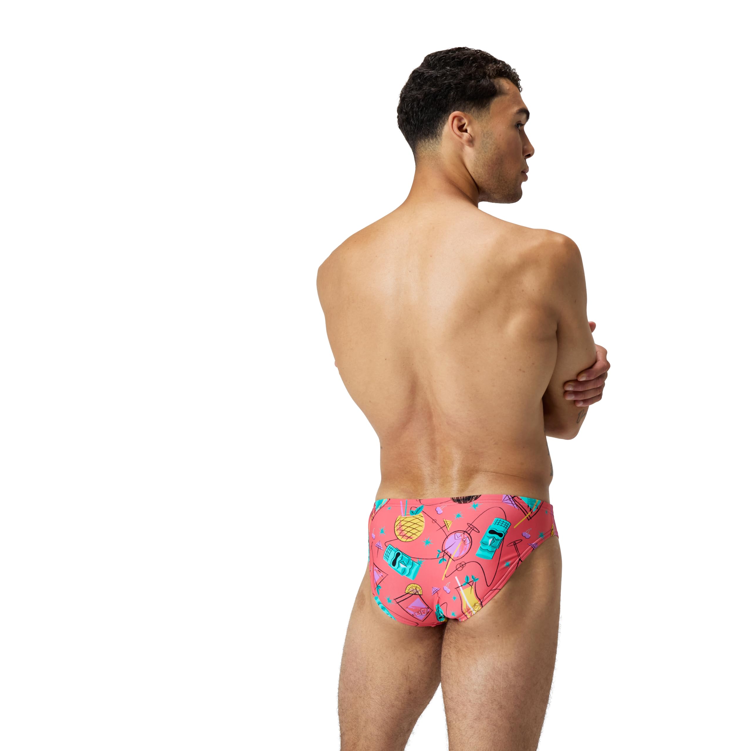 Speedo Print Brief 2" Slip da Nuoto Uomo