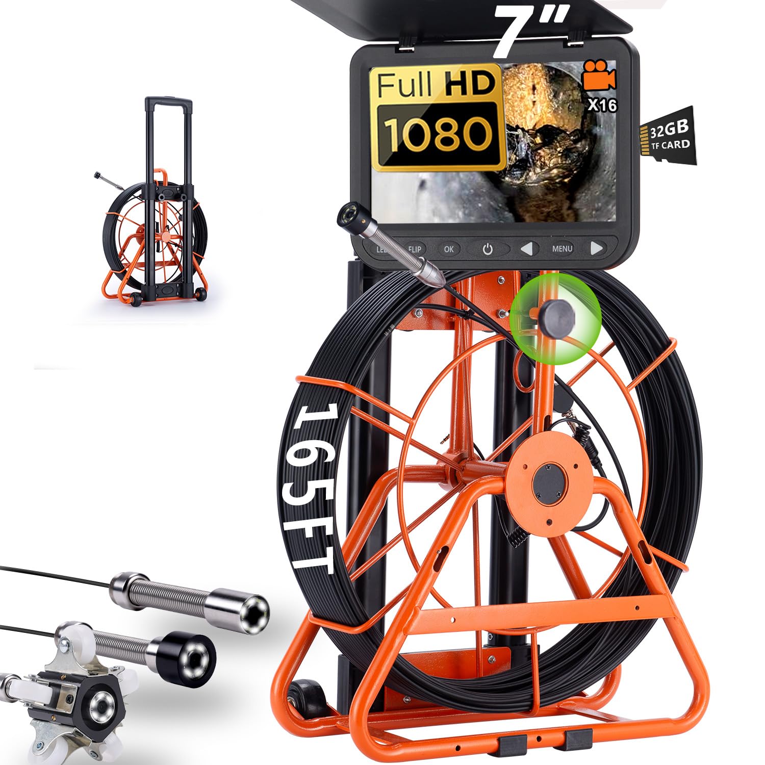 ChoosePRO 165ft Sewer Camera
